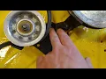 John Deere 42 blade brake shown rebuilt