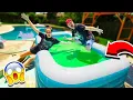 MAKING 10 000 POUNDS OF OOBLECK IN A POOL