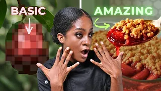 Turning this EXOTIC Caribbean Fruit Into An Amazing Cobbler | Food Glow Up