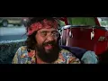 One of the most funny movie scenes Cheech and Chong UP IN SMOKE Especially the end is very funny