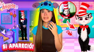 JAMÁS CREES al GATO con SOMBRERO en la APP de TALKING ANGELA😱 (LA VIGILA⚠️) | Ani Cat😻