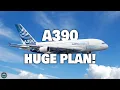 Download Lagu Airbus' GROTE PLAN voor de bouw van de A390 SCHOKTE DE HELE INDUSTRIE! Hier is waarom