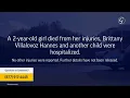 Brittany Hannes Child Injured in Truck Accident Near Tomball