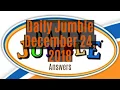 Daily Jumble December 24 2018 Jumble Answers for 2018