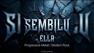 ella sembilu cover progressive metal modern rock ai by novray 