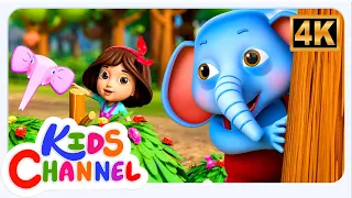 Hathi Pyare Sathi, हाथी प्यारे साथी, Chal Mere Ghode Tik Tik Tik + Nursery Rhymes for Babies