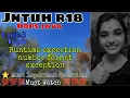 jntuh r18 oops Java programming unit3 runtime exception number format exception very important