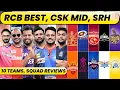 Lagu 🔴IPL SQUAD REVIEW: BEST XI, STRONGEST \u0026 WEAKEST TEAMS. 10 TEAMS UPDATED SQUAD \u0026 REVIEW. RCB BEST