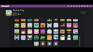 Blooket Got new blook Spring Frog