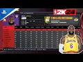 NBA 2K24 Full Roster Players All 30 Teams and Free Agents