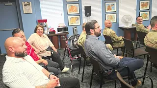Master Sergeant E7 Promotion Ceremony w timestamps