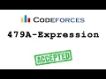 Codeforces 479A - Expression solution Bangla Cpp language
