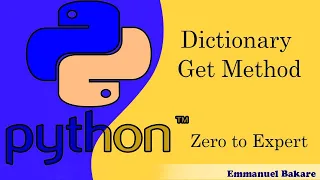 30 Dictionary Get Method