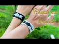Macrame tutorial Super cute cat couple bracelet - Huong dan lam vong tay doi meo de thuong