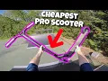 RIDING THE CHEAPEST PRO SCOOTER YOU CAN BUY