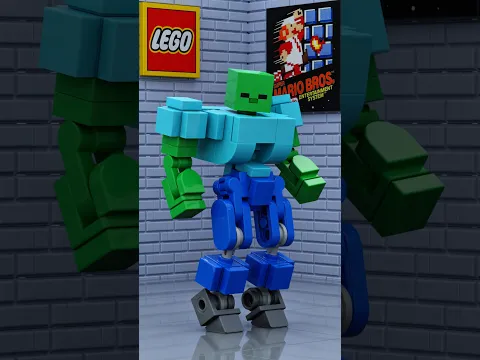 I made Huge LEGO  Zombie - Minecraft🖼