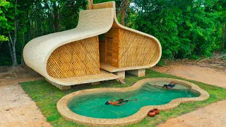90Days Building Jungle Villa and Swimming Pool With Décor Private Living Room