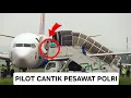 Download Lagu Inilah Pilot Cantik Pesawat Indonesia National Police (POLRI) yang Landing Mulus di Bandara Solo