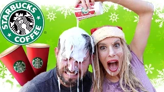 guess it or wear it challenge starbucks holiday latt edition feat rebecca zamolo 