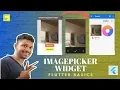 Flutter ImagePicker Widget Use Camera Gallery to Pick Images s Flutter Tutorial