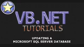 VB NET Tutorial - UPDATE a SQL Server Database