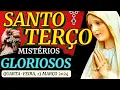 Download Lagu Santo Terço de hoje Quarta-feira (13/03/2024)🌹Mistérios Gloriosos🌹Terço Mariano / Terço de Fátima