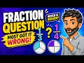 Comparing Fractions with Unlike Denominators