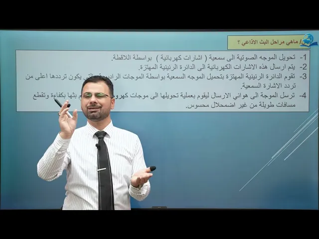 فيزياء السادس الاعدادي - الفصل الرابع - الموجات الكهرومغناطيسية (ج4)