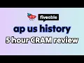 APUSH 5 Hour CRAM - All 9 Periods Exam Strategies