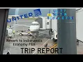 FLIGHT REPORT United UA3717 Newark to Indianapolis Economy Plus Embraer E170SE