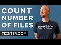 Count Number Of Files In A Directory - Tkinter Projects 13
