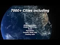 Unity3D Planet Earth 64K Cities Countries