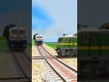Download Lagu TRAINS CROSSING BUMPY BRANCHED TRACKS 😱 #train