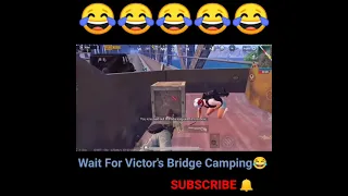 wait for victors bridge camping in pubg short video 30 sec for whatsapp status #shorts #short #pubg.