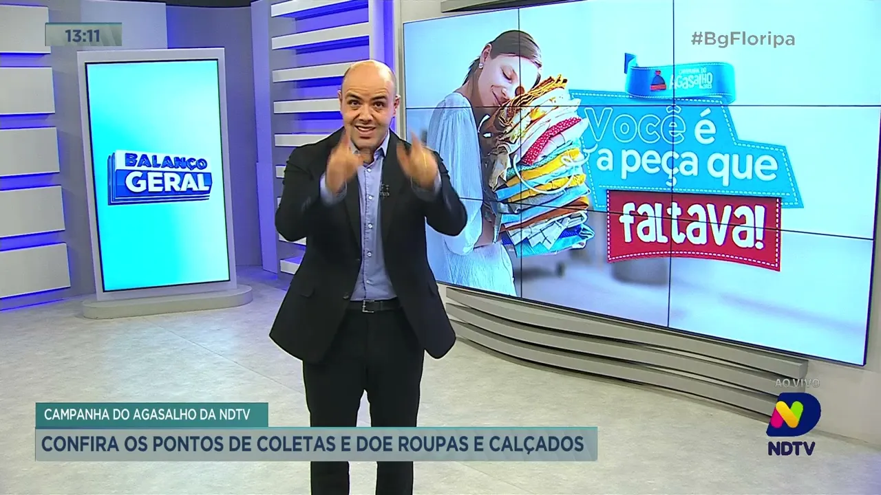 Confira os pontos de coletas da campanha do agasalho da NDTV e doe roupas e calçados