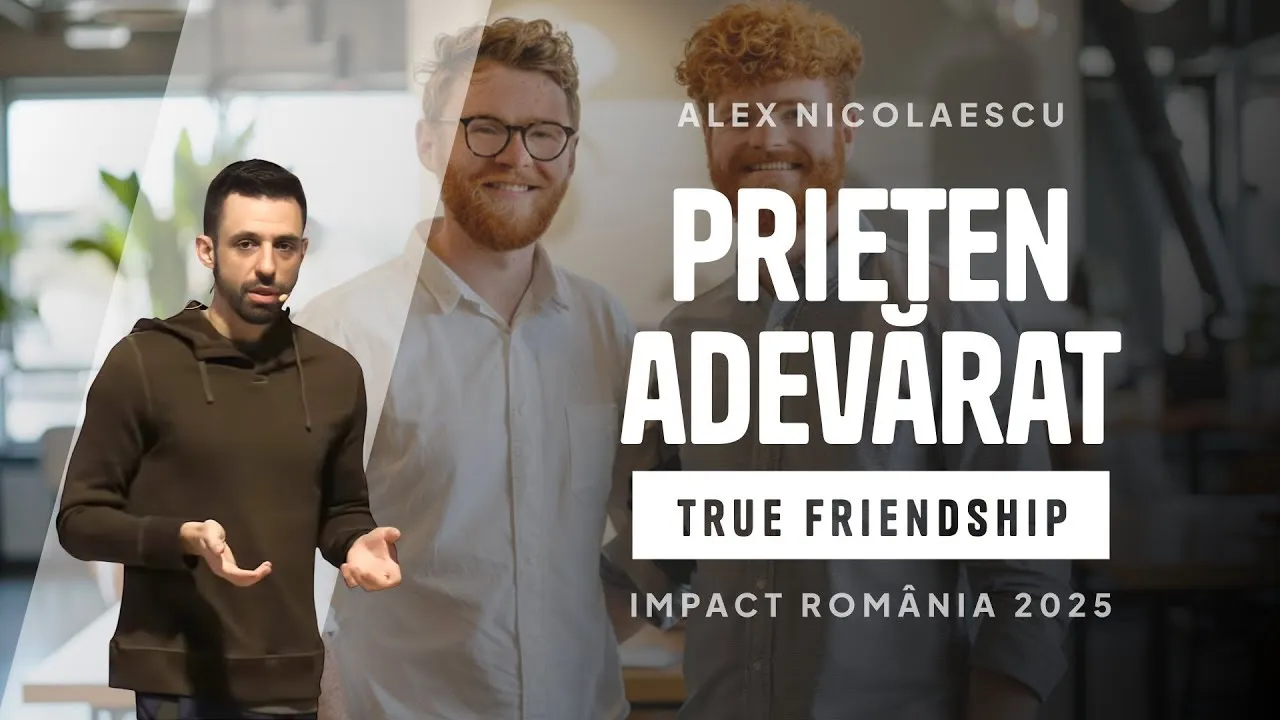 13 — Prieten adevărat | Alex Niculăescu