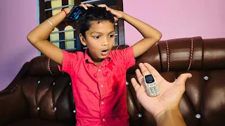 Mini Phone Prank  Korlam Bhai er sathe 