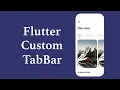 Flutter TabBar and TabBarView Without Scaffold AppBar Custom Indicator TabBarController