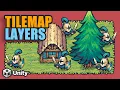 Adding Foreground and Background Layers to Tilemaps Action RPG in Unity Tutorial