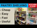 Pantry Shelves - Cheap Shelving For Everyone