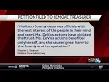 Madison County files removal petition for treasurer accused of misconduct in office
