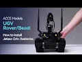 Lagu How to install UGV with Jetson orin \u0026 battery