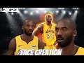 NEW KOBE BRYANT NBA2K23 FACE CREATION 100 ACCURATE