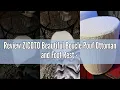 Review ZICOTO Beautiful Boucle Pouf Ottoman and Foot Rest - Elevate Your Living Room Decor with Ligh