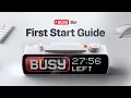 BUSY Bar Quick Start Guide Setup and First Focus Session