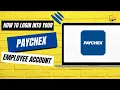 How to Login into Your Paychex Employee Account