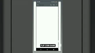 Flip coin game using HTML CSS JAVA SCRIPT