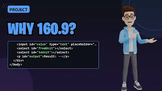 Type 100 Get 160 9 Build a Unit Converter Web App HTML CSS JS Beginner Project
