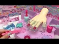 Download Lagu [toy asmr] Nail Artist Studio 💅 네일아트 장난감 언박싱 | Satisfying Unboxing