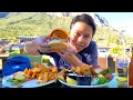 Scenic Bites Angus Beef and Fish Chips in the Las Vegas Mountains
